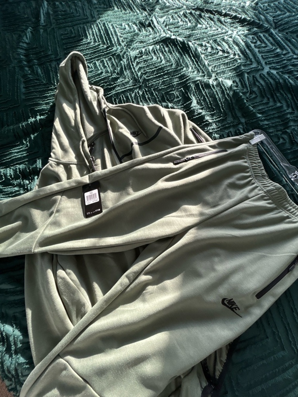 Nike Olive Green Hoodie and Joggers Set
Size medium